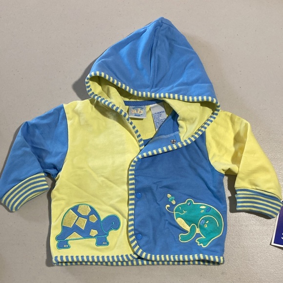 Authentic Baby, 3 Piece Set, 9 months, Jacket, pants and long sleeve Onesie - Picture 2 of 11